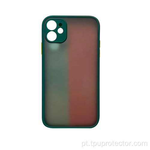 Capa de telefone fosca com cobertura completa para iphone